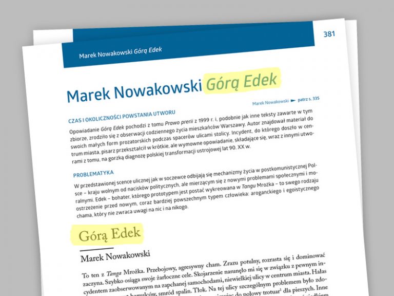 Znaczenie Tytułu I Jego Rola W Odczytaniu Sensu Utworu Podcasty – język polski - GWO - Gdańskie Wydawnictwo Oświatowe