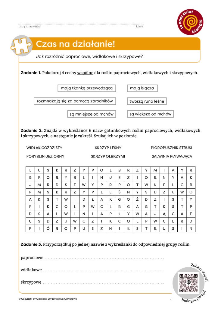 Czas na - GWO - Gdańskie Wydawnictwo Oświatowe